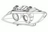 BMW 63117182507 Headlight